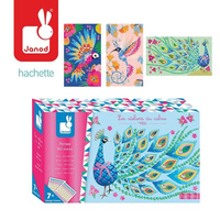 Zestaw artystyczny Czarodziejskie cyrkonie Piękne ptaki, Janod