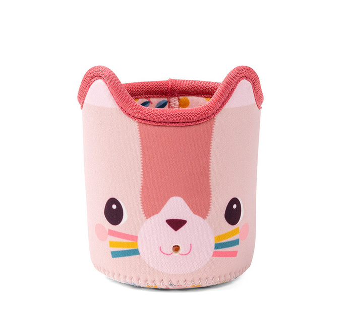 Kubeczki do kąpieli Piesek Jules Kotka Jeanne Jeżyk Leon Zabawka sensoryczna Lilliputiens