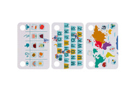 Drewniany multifunkcyjny zestaw do zabawy w Szkołę z 3 figurkami i akcesoriami Lilliputiens