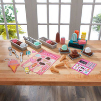 Zestaw kuchenny dla dzieci artykuły spożywcze Ice Crem Shop KidKraft