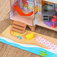 Domek dla lalek 2w1 diabelski młyn Fun Beach House KidKraft
