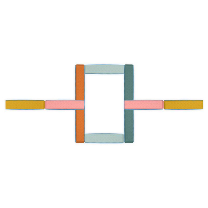 Belki sensoryczne Balance & Hop Beams B.Toys