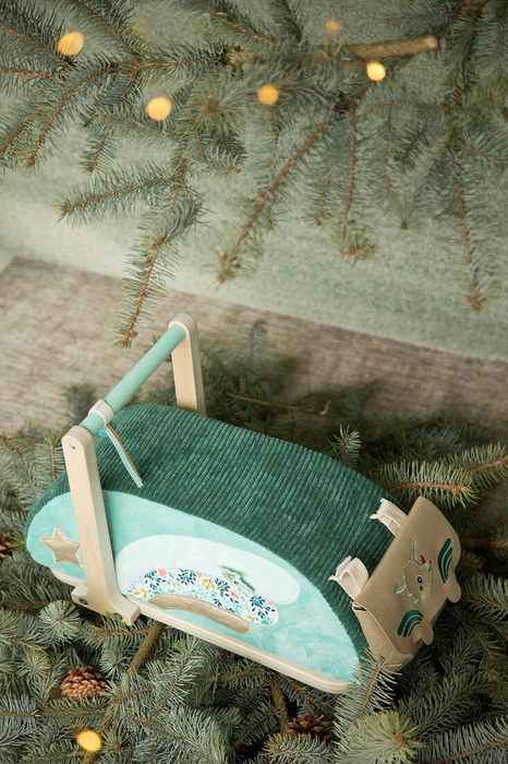 Drewniany jeździk z torebką Smok Joe LILLIPUTIENS