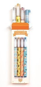 Metaliczne markery Elodie 4 sztuki Djeco