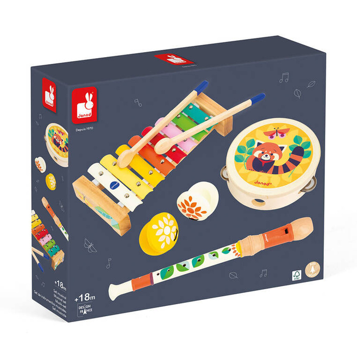 Instrumenty do zabawy z drewna Gioia Janod