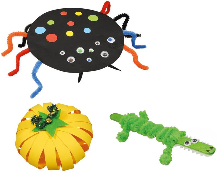 Zestaw DIY pudełko kreatywne 20 aktywności Buki