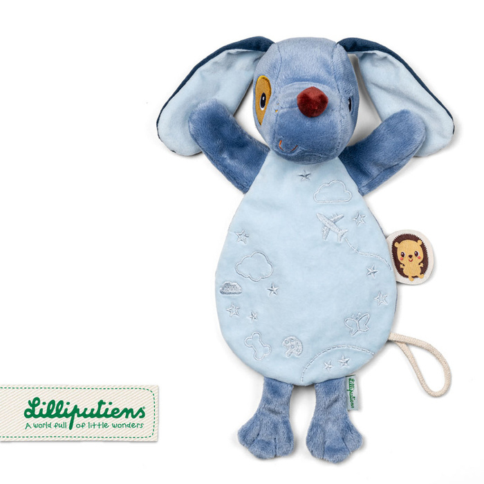 Przytulanka dla niemowlaka Pacynka Piesek Jules 2w1 Lilliputiens