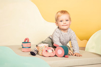 Sensoryczny wałek dźwiękowy 4-elementowy Kotka Jeanne Lilliputiens