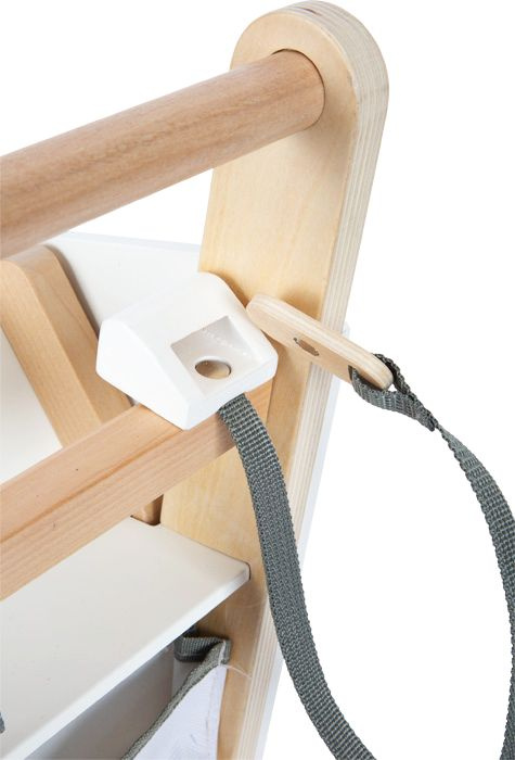 Biały wózek do zabaw w sklep dla dzieci Small Foot