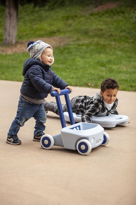 Chodzik dla dzieci niebieski pchacz Roberto Mini Eolo Italtrike