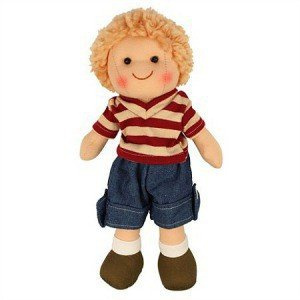 Lalka dla dzieci. Adaś, 25 cm, Bigjigs Toys