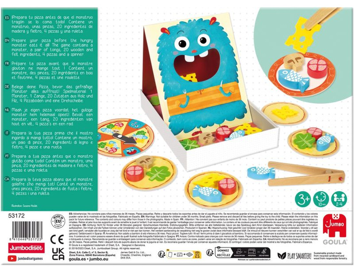 Gra dla dzieci Hungry Monster Goula