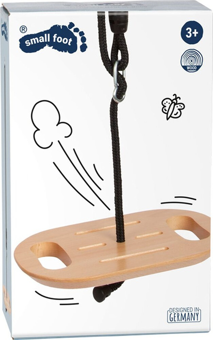 Huśtawka dla dzieci dysk z uchwytami Black Line Small Foot