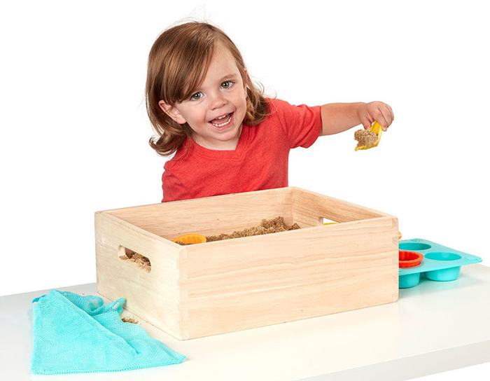 Foremki do piasku wody zabawa na plaży babeczki Melissa and Doug