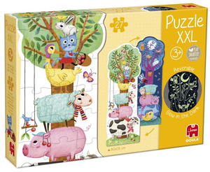 Puzzle XXL Farma Dzień i Noc Goula