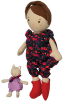Freddie lalka z małym przyjacielem kotkiem Manhattan Toy