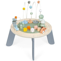 Wielofunkcyjny stolik edukacyjny drewniany z regulacją wysokości Sweet Cocoon Janod