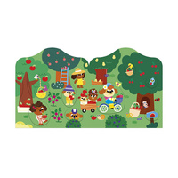 Książeczka z naklejkami Ogród Janod