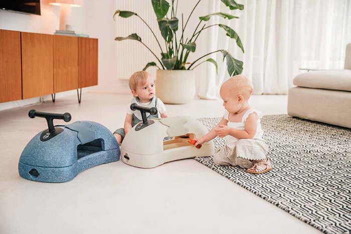 My First wielofunkcyjny jeździk pchacz dla dzieci 3w1 Scootandride Steel