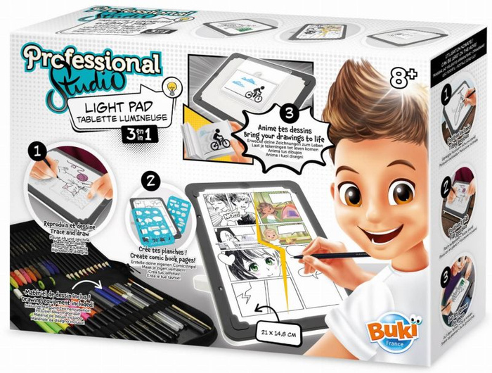 Tablet podświetlany 3 w 1 Buki