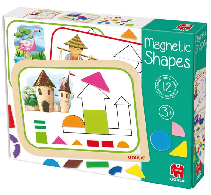 Układanka Magnetic Shapes Goula