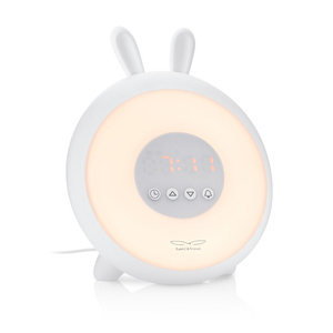 Królik Lampka budząca światłem biała Rabbit & Friends