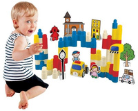 Zestaw klocków buduje moje miasto K's Kids