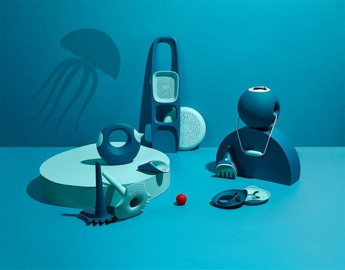 Latający dysk Frisbee Vintage Blue Quut