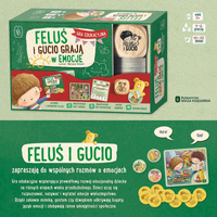 Edukacyjne gry rozwojowe Feluś i Gucio grają w emocje Nasza Księgarnia