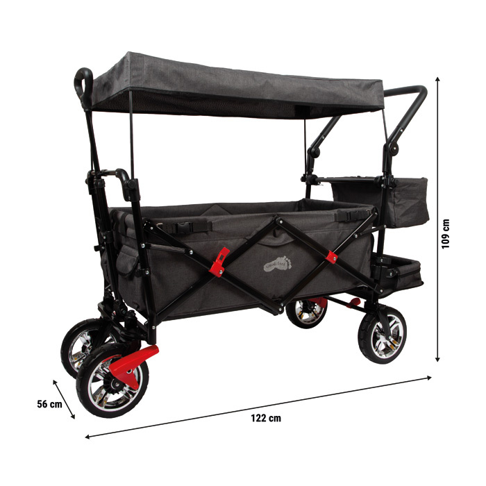 Turystyczny wózek składany z daszkiem Small Foot