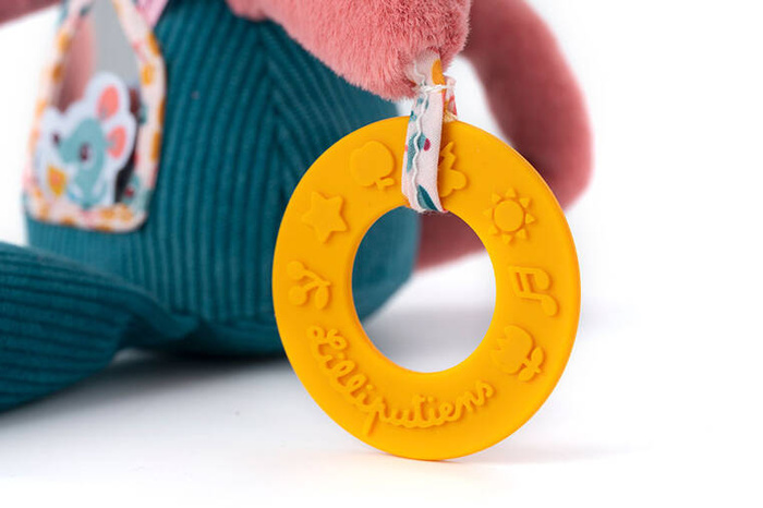 Przytulanka aktywizująca wielofunkcyjna Kotka Jeanne Lilliputiens