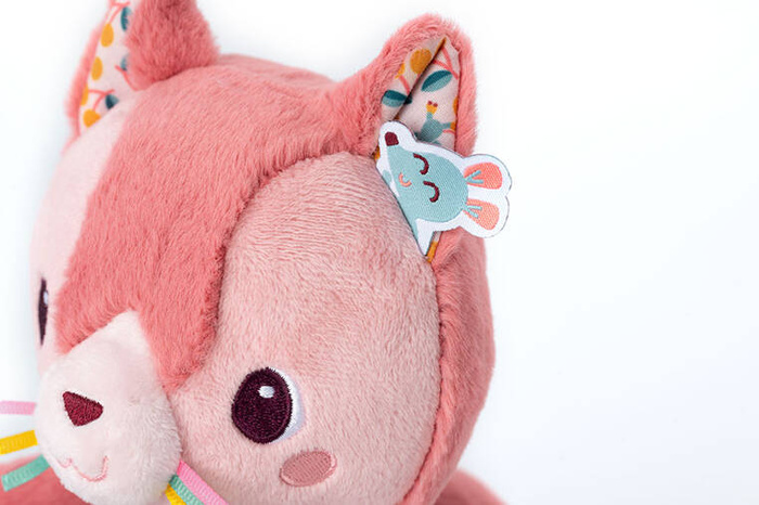 Przytulanka aktywizująca wielofunkcyjna Kotka Jeanne Lilliputiens