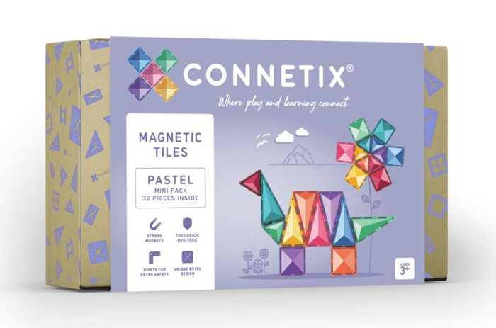 Klocki magnetyczne Connetix Pastel Mini Pack 32 el.