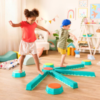 Zestaw modułowy Kombinacyjna ścieżka sensoryczna Balance & Build Set B.Toys