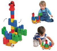 Pies Patryk z klockami Popoblocs K's Kids