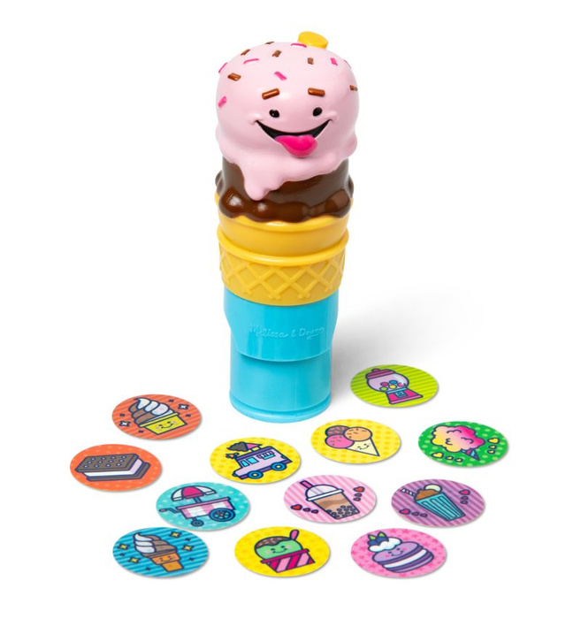 Stempel z naklejkami Sticker Wow Lody Melissa & Doug