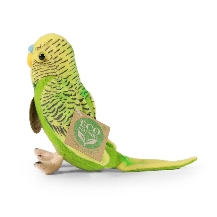 EKO Papużki Faliste 13 cm miękkie Pluszaki z Dźwiękiem Rappa