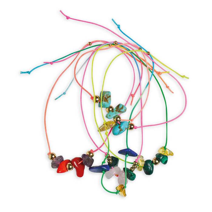 Zestaw do tworzenia biżuterii z kamieniami przynoszącymi szczęście Janod