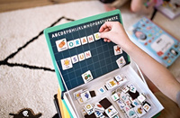 Magnetyczna układanka Alfabet Magnetibook kolekcja 2018, Janod