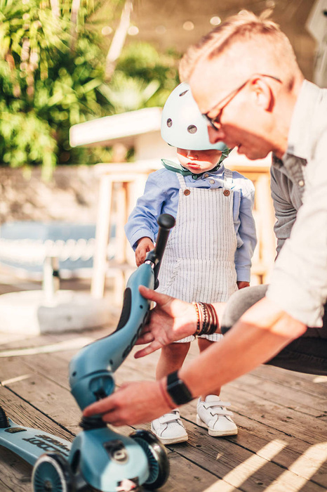 SCOOTANDRIDE Highwaykick1 2w1 Jeździk i hulajnoga 1-5 lat Steel