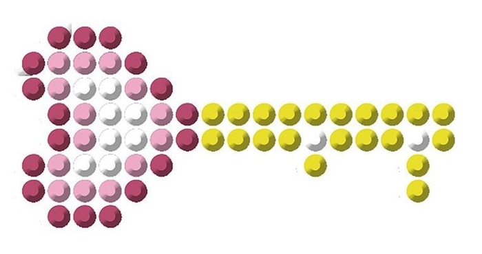 Zestaw kreatywny Cudowne kryształki Naklejki 7+, Janod