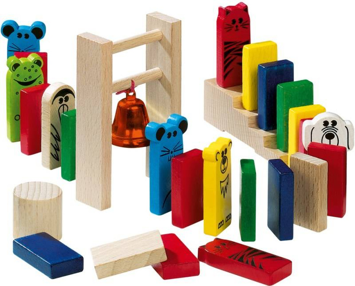 Drewniane Domino dla dzieci 240 el. HABA