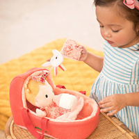 Miękka lalka dzidziuś z akcesoriami Lena Lilliputiens