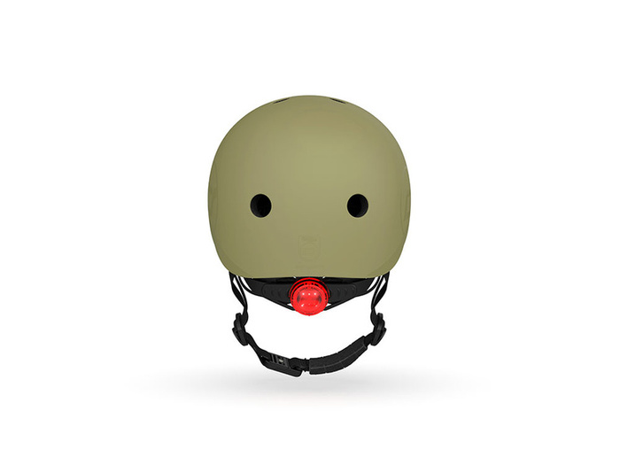 SCOOTANDRIDE Kask S-M dla dzieci 3+ Olive