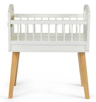 Drewniane łóżeczko dla lalki w skandynawskim stylu Astrup