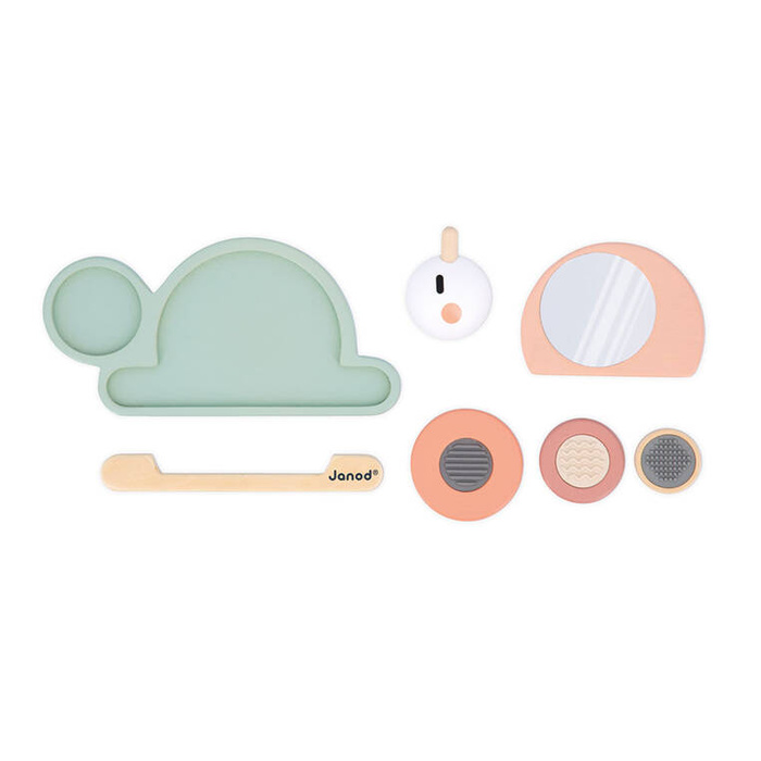 Układanka drewniana sensoryczna Ślimak Sweet Cocoon Janod