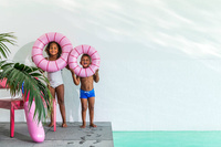 Kółko do pływania średnie 40 cm Cherry Red Quut