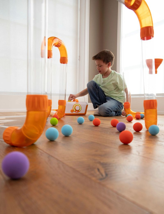 Labirynt dla piłeczek Dmuchawa Air Toobz Fat Brain Toys