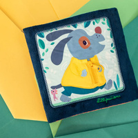 Książeczka edukacyjna Uczę się sam ubierać Piesek Jules Lilliputiens