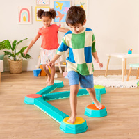 Zestaw modułowy Kombinacyjna ścieżka sensoryczna Balance & Build Set B.Toys
